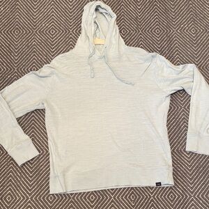 Men's faherty sky blue hoodie sz L